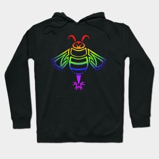 Rainbow Bee Hoodie